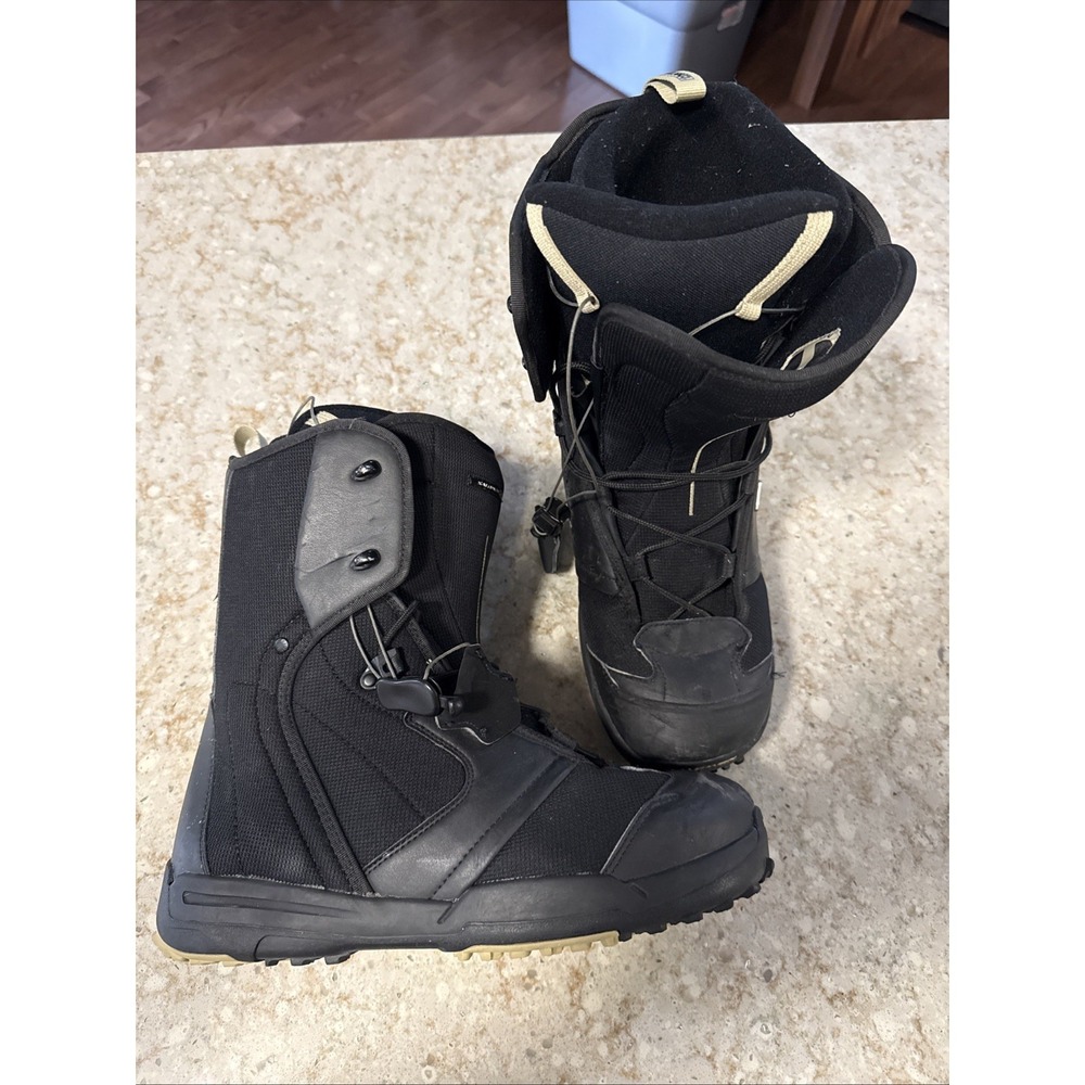 Salomon Echelon Men's Snowboard Boots Black Size‎ 12 Thermic Fit